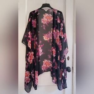 Floral Sheer Cover-up